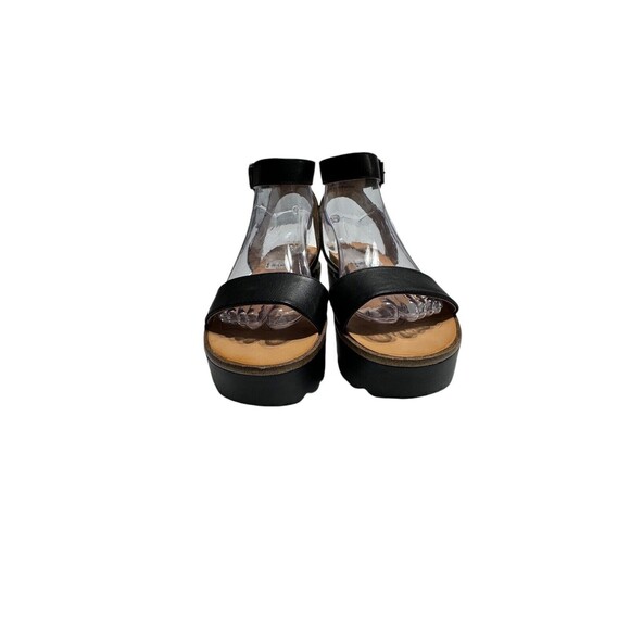 Vintage 93 Selena Black Platform Sandals Women’s Size 8 The Buckle - Picture 6 of 16